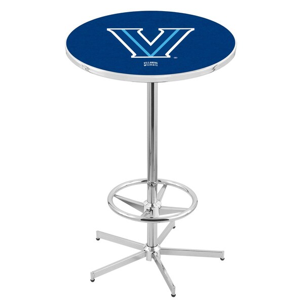 42" Chrome Villanova Pub Table